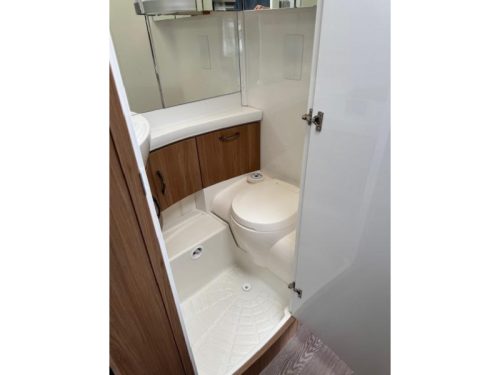 Hobby De Luxe 460 LU Einzelbetten Mover Markise Foto: 14