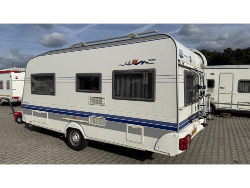 Hobby Excellent Easy 460 UFE franz&ouml;sisches Bett Rundsitzgruppe Toilette Foto: 14