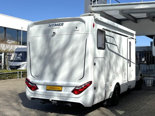 Hymer T 585 S MERCEDES AUTOMAAT ENKELE BEDDEN HEFBED 6200KM! Foto: 21