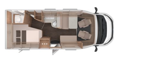 Knaus L!VE TI 650 MF Platinum Selection, French bed Automatic photo: 22