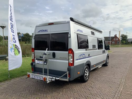 P&ouml;ssl  640  160 PK  Kastenwagen , Einzelbetten, Motor-Klimaanlage, Fahrradtr&auml;ger schwenkbar f&uuml;r zwei E-Bikes  , Bj.2010 Marum Camper centrum on the road foto: 38