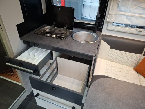 Chausson 777 Titanium Ultimate Einzelbetten XL Garage Foto: 9