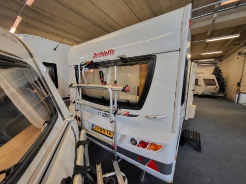 Dethleffs C'Go 475 FR mover, bicycle carrier, awning photo: 4