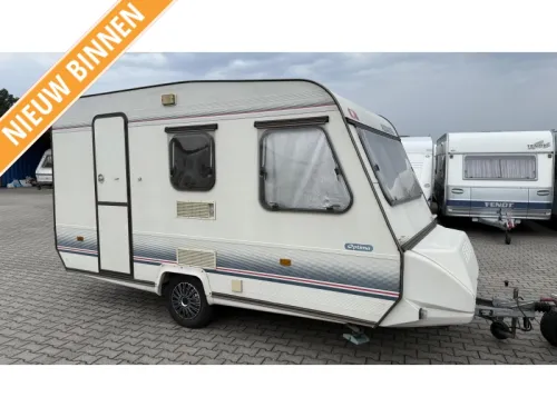 Adria Optima 425 TK 2x seating group fixed toilet