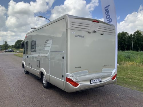 Hymer B 514 SL Star-Edition, AUTOMATIC, Integral, Engine air conditioning, Air suspension, Alko-Max-chassis, Transverse bed & pull-down bed Marum Camper centrum on the road photo: 38