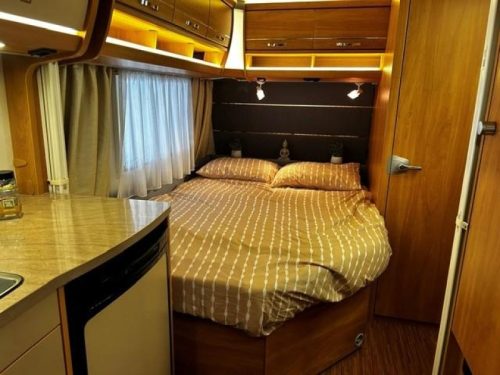 Dethleffs Camper 470 FR Rangierhilfe, Fahrradtr&auml;ger Foto: 3