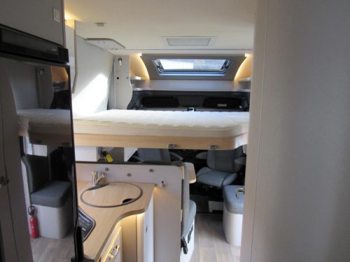 Hymer T585S Mercedes Aut.bj2022 Single Beds+Lift Bed 2xAirco photo: 9