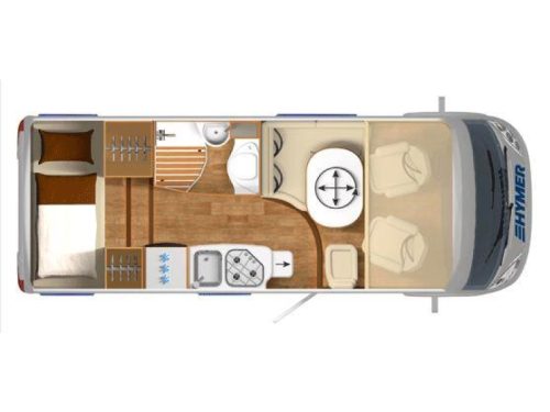 Hymer Exsis-I 524 COMPACT 650+HEFBED+AIRCO photo: 16