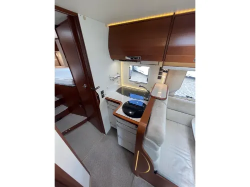 Rapido 855 F Enkele Bedden Hefbed  foto: 12