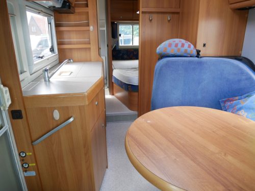 Fiat Knaus Travel Liner, A-class, French bed, Pop-top roof!! photo: 9