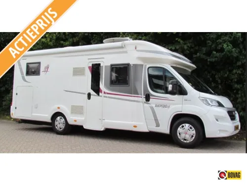 Rapido 666 F Single beds, Pop-top roof, Automatic