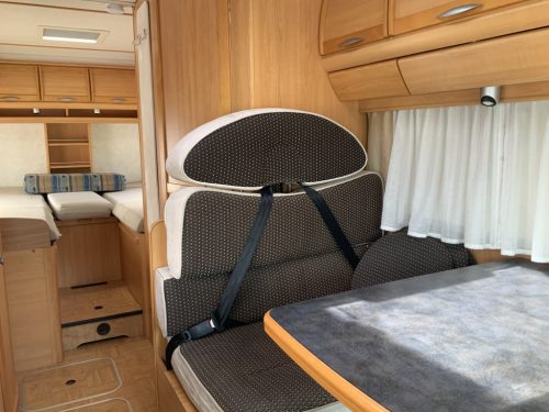 LMC Fiat Ducato 2.8 JTD 128 HP, AUTOMATIC Semi-integrated, Engine air conditioning, 2 Single beds (Low), Alko-chassis etc. Year of manufacture 2003 Motorhome centre on the road Marum photo: 6