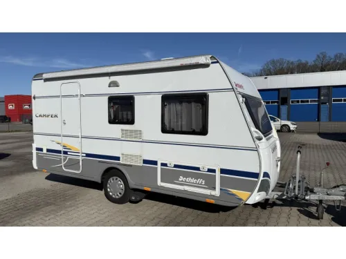 Dethleffs Camper 440 DB Querbett Sitztoilette Foto: 0