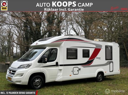 B&uuml;rstner Ixeo Time it 734 Fiat 2.3 131hp Euro 5 | Queensbed | Electric Lift bed | Separate shower/toilet | Garage | Camera | Tow bar | 91dkm | TO