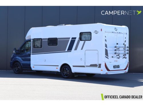 Carado T447 Edition 26 165 PS Automatik | L&auml;ngsbetten | Markise | Hubbett | Separate Dusche | Fahrradtr&auml;ger | 12'' Ford Multimediasystem Foto: 1