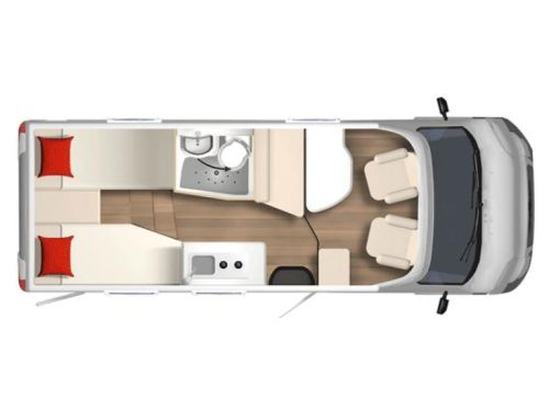 B&uuml;rstner Nexxo Van T 620 G CAMAS INDIVIDUALES + COMPACTO foto: 23
