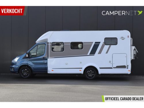 Carado T338 165PS Automatik | BR System | LPG Anlage | L&auml;ngsbetten | Wechselrichter | Lithium | Backofen | Solarpaneele | Bearlock | Editio Foto: 2