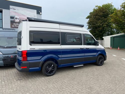 Eriba Car 600 Candy White - Ocean Blue VW photo: 4