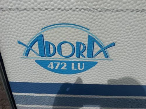 Adria Adora 472 LU Dinette Lit fixe Auvent  photo : 18