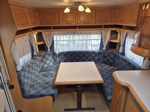 Hobby PRESTIGE 560 Kingsize Bed + Awning New type 2nd owner photo: 10