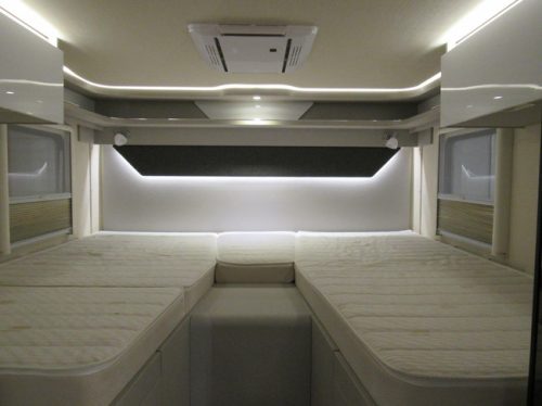 Hymer T585S Mercedes Aut.bj2022 Single Beds+Lift Bed 2xAirco photo: 14