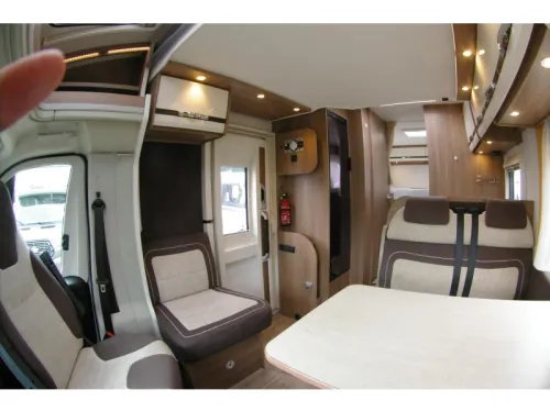 Dethleffs Trend T 7057 EB Einzelbetten, Hubbett. Foto: 9