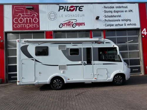 Autocaravana Pilote G 650 C Cama de matrimonio, &iexcl;1er propietario! foto: 3