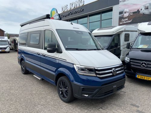 Eriba Car 600 Candy White - Ocean Blue VW photo: 2