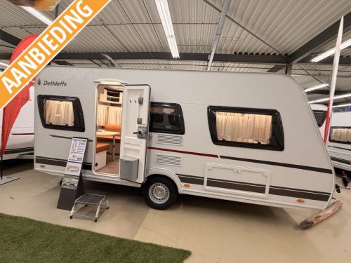 Dethleffs C'Go 475 EL +mover+canopy+bike rack