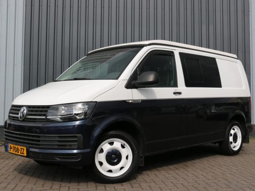 Camping-car Volkswagen Transporter TDI 150ch Automatique T6 | Climatisation | Si&egrave;ges chauffants | Vitres &eacute;lectriques | 4 couchages | nouvel int&eacute;rieur | R&eacute;frig&eacute;rateur + cong&eacute;lateur | photo : 2