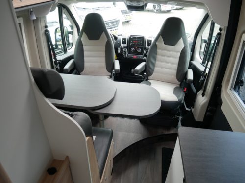 Sunlight Cliff 640, 6.40 Meter Van conversion, Single beds photo: 7