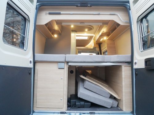 P&ouml;ssl Trenta 540, 5.40 meter camper van, Transverse bed!! photo: 20