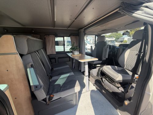 Westfalia ford nugget hoogdak 2.0 126 pk buscamper airco trekhaak 4 slaapplaatsen apk tot 22-04-2027 foto: 10