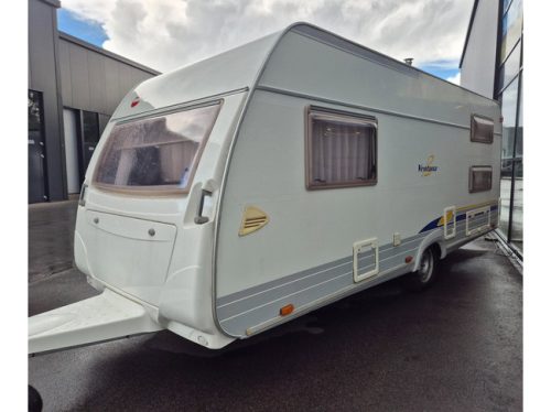 B&uuml;rstner 480 TK Etagenbett, Rundsitzgruppe, Rangierhilfe + Vorzelt 2. Bes. Foto: 2