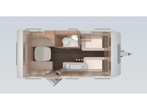 Knaus Sport 460 EU SINGLE BED UNDERFLOOR HEATING photo: 11