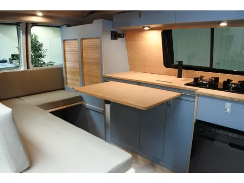 Fourgon am&eacute;nag&eacute; Volkswagen Transporter T6 2016 97093km photo : 12