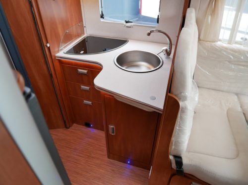Laika Ecovip 409 Camas individuales, Cama abatible, Lujo Semi Integral Garaje XXL!! foto: 11