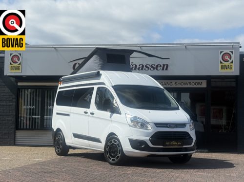 Ford Transit camper van professionally converted pop-top air conditioning cruise control 2 berths awning Thule tow bar MOT until 30-09-2027