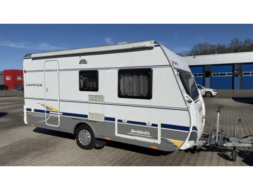 Dethleffs Camper 440 DB Querbett Sitztoilette Foto: 0