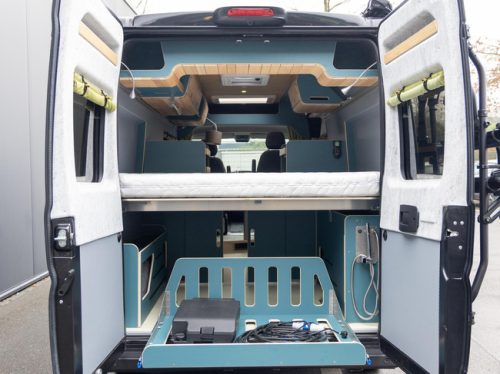 Peugeot Boxer 2.2 BlueHDi 140 L3H2 3.3t VAN-Jorn modulaire buscamper, ready to ride (DEMO) foto: 12