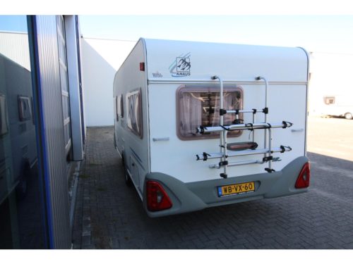 Knaus Azur 450 TF Mover, Awning, Bicycle rack photo: 3