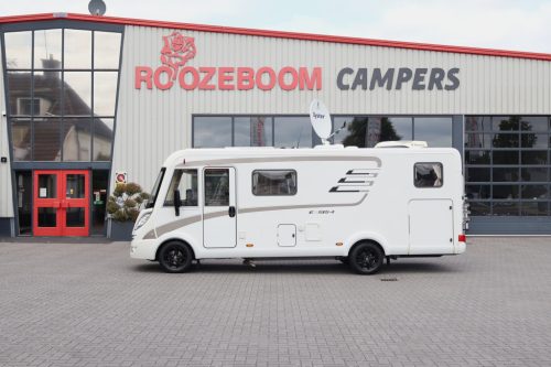 Hymer Exsis-I EX 588 Single Beds + Drop-down Bed + Garage !! 150 HP AUTOMATIC !! 699 CM !! SATELLITE DISH !! 2X AIRCO !! EURO 5 !! 2016
