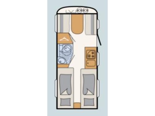 Dethleffs C'Joy 460 LE Single beds / Active photo: 1