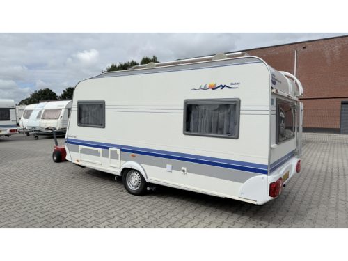 Hobby De luxe Easy 450 UF Querbett Rundsitzgruppe Toilette Foto: 12