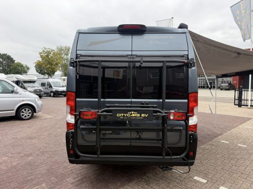 Karmann davis 620 9 speed automatic van conversion 141 hp euro 6 single beds awning fly screen door swing-out bike rack solar panel photo: 5