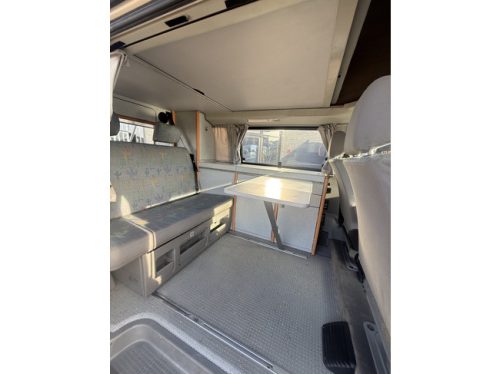 Westfalia California COACH Volkswagen Transporter I D 50 KW unique condition!!! Van conversion power steering Webasto auxiliary heater 4 berths towbar bike rack pop-top roof photo: 11