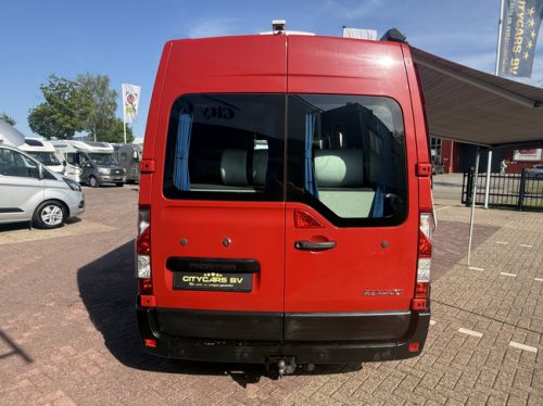 Renault Master automatic bus camper very luxurious conversion transverse bed air conditioning cruise ctr camera navi awning solar panel maxxfan tow bar photo: 6