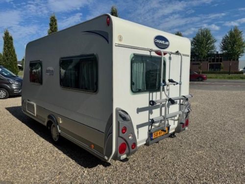 Caravelair Ambiance Style 420 mover awning bike rack photo: 5