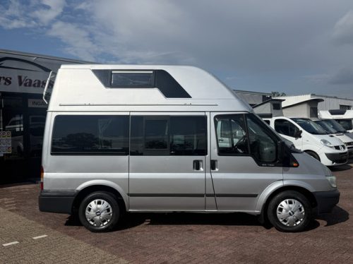 Westfalia ford nugget hoogdak 2.0 126 pk buscamper airco trekhaak 4 slaapplaatsen apk tot 22-04-2027 foto: 2