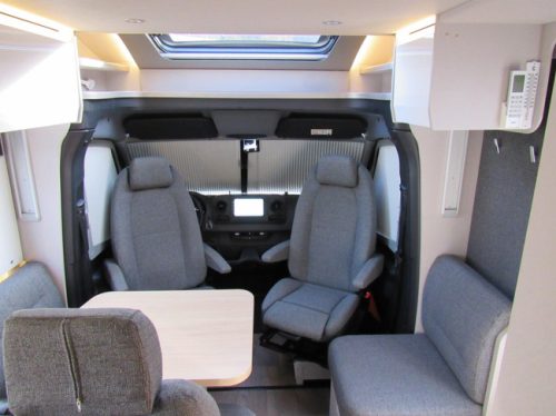 Hymer T585S Mercedes Aut.bj2022 Single Beds+Lift Bed 2xAirco photo: 8